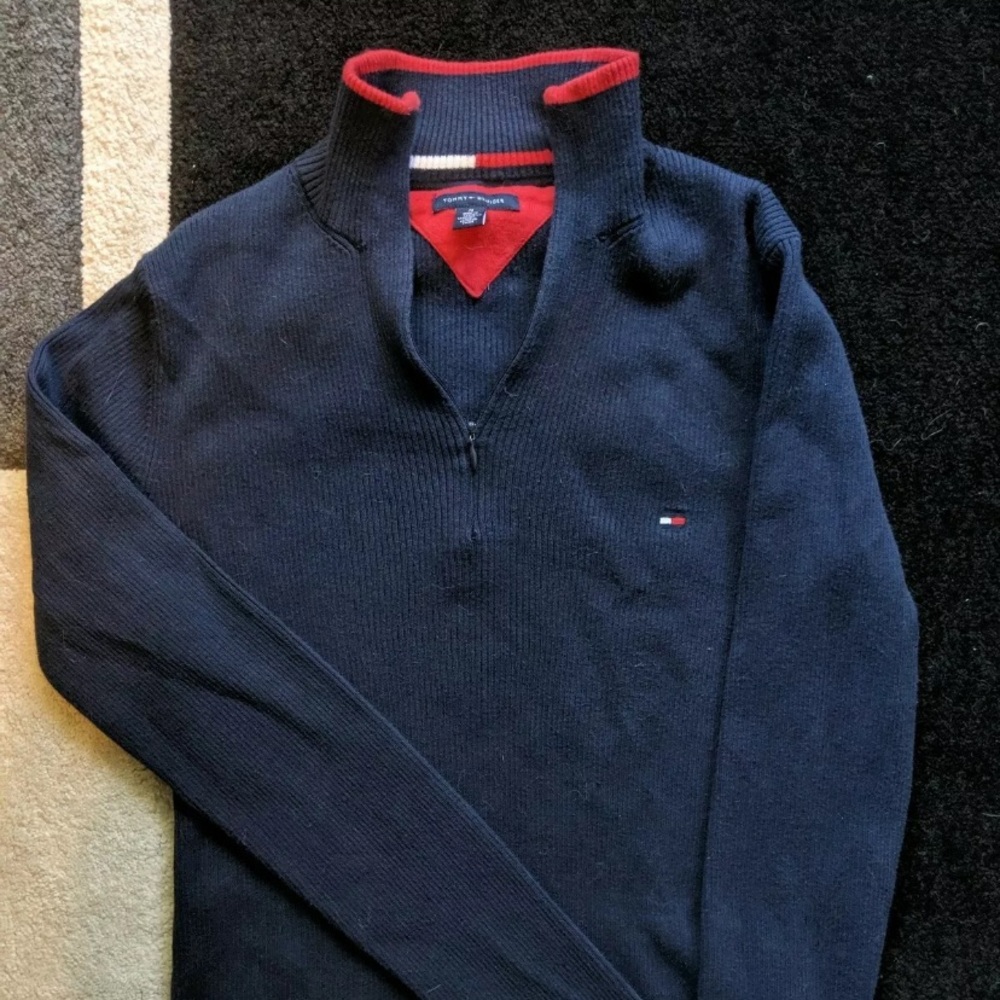 Woman's Tommy Hilfiger Quarter Zip Sweatshirt